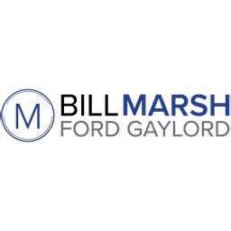 bill marh|bill marsh ford of gaylord.